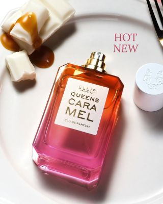 HOT NEW: parfém Queens Caramel od Ellis Brooklyn je tu! 🍨 Jak voní? 🍯 Hlava: karamel, javorový cukr, divoký med, růžová...
